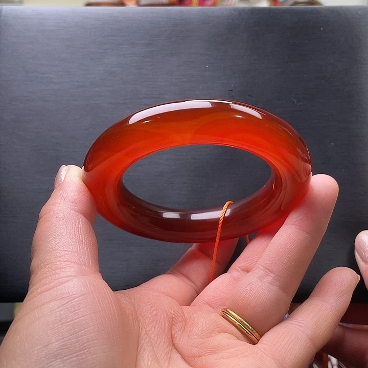 玛瑙/玉髓未镶嵌手镯55.3