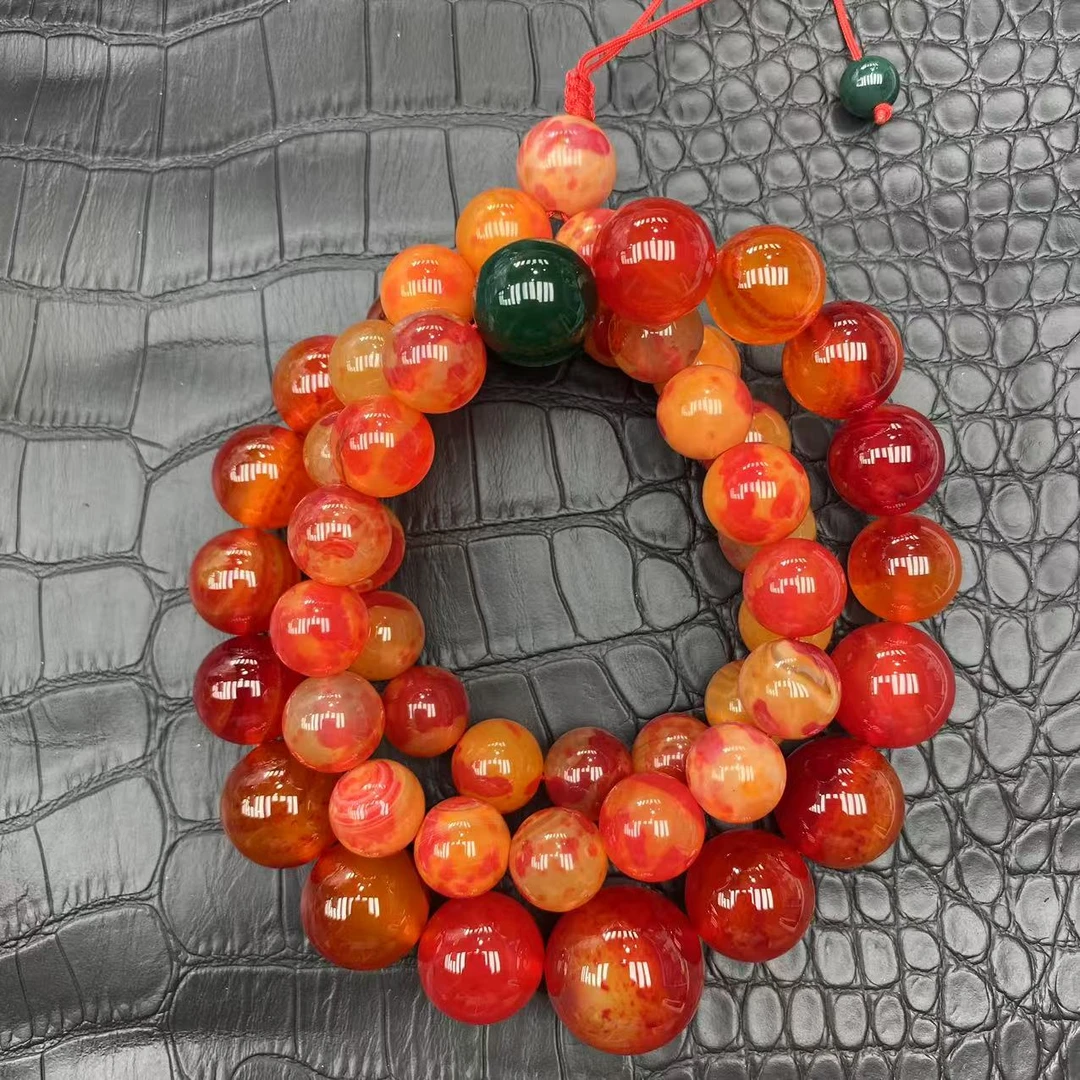 精品红豆杉血料项链丫4078