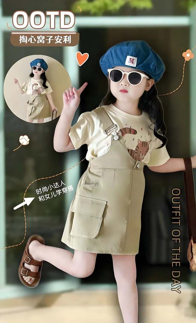 （非图片款）童装洋气女童裙子半身裙