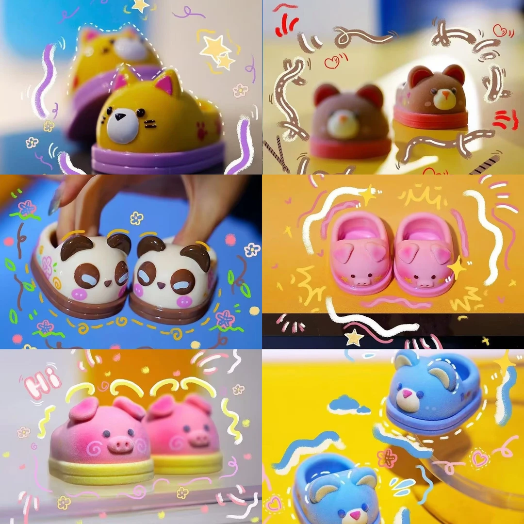 【正品代拆】Babythree娃三岁400%娃娃鞋子可爱盲袋潮玩手办盲盒