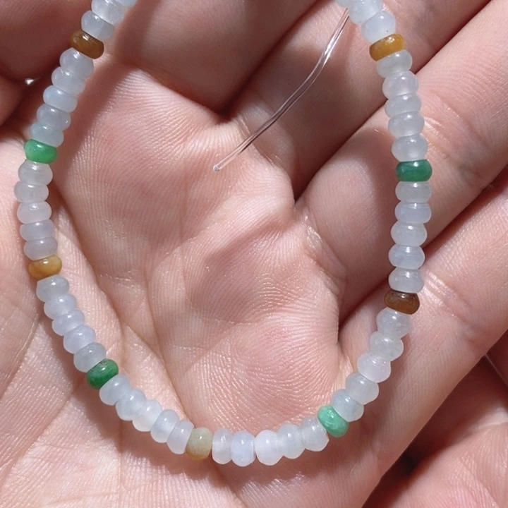 翡翠未镶嵌手链翡翠A货