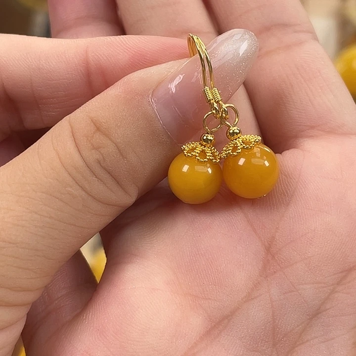 琥珀银S925镶嵌珠宝奇石多样性发其一h