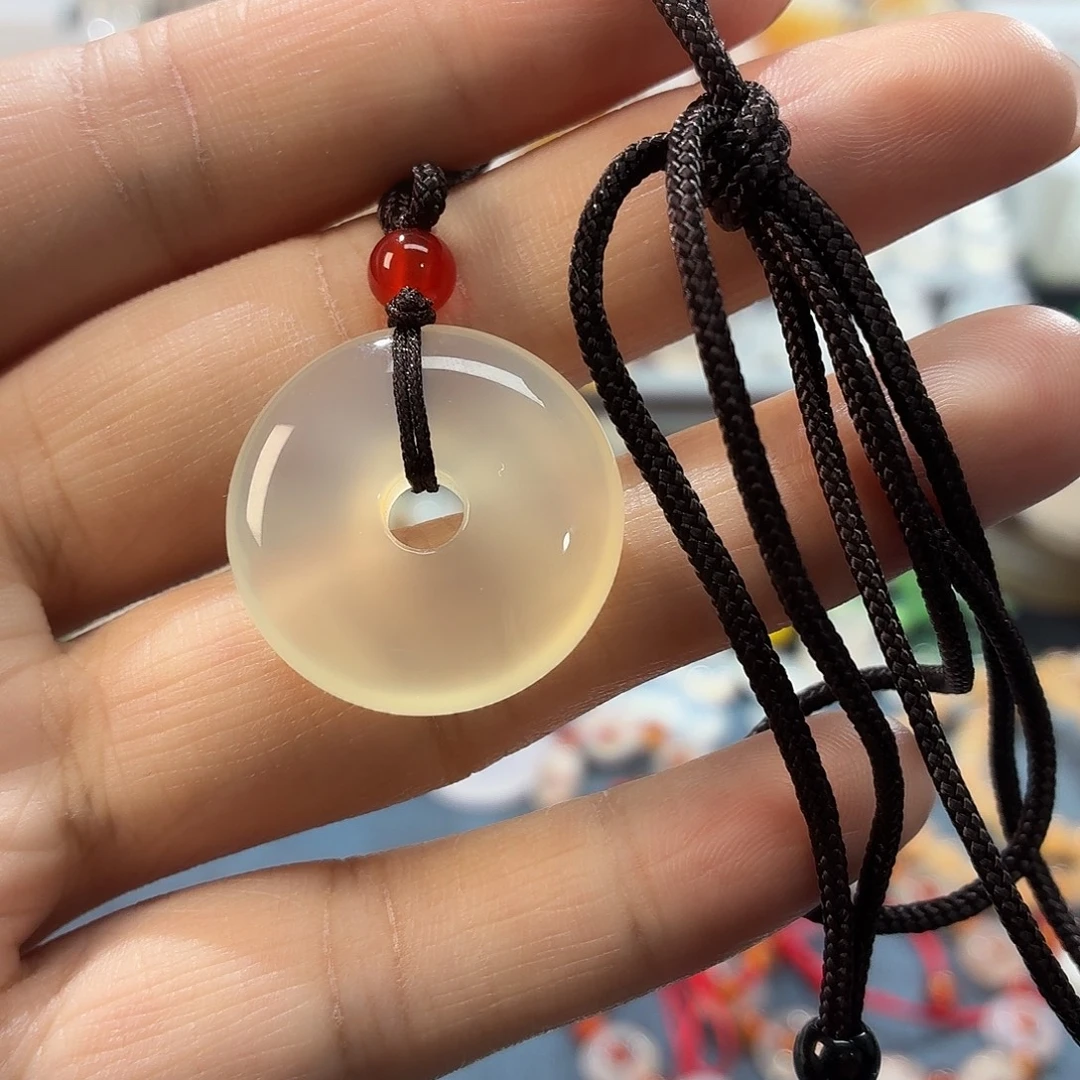 玛瑙/玉髓合金颈饰