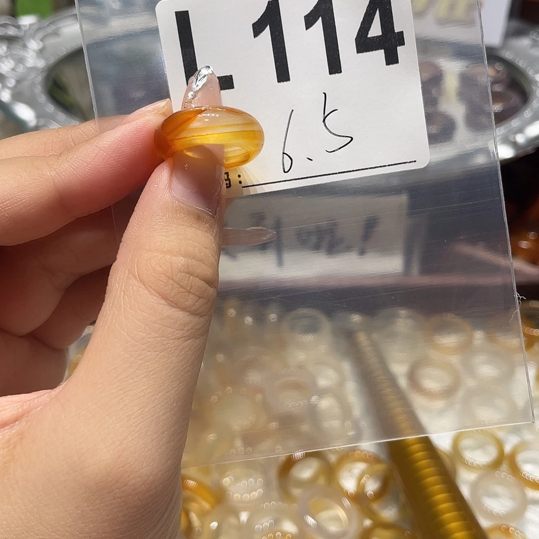 未镶嵌戒指玛瑙/玉髓114