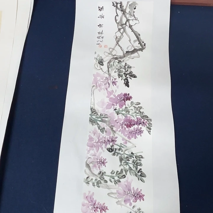 国画省美协秦志磊国画70/17