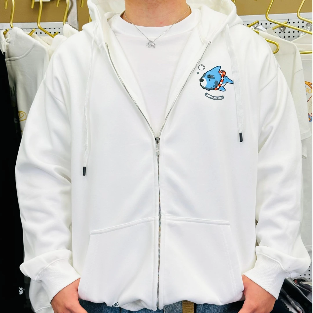 狛神拉扣卫衣360G介鲨加绒狛神可爱休闲宽松萌酷系FURRY