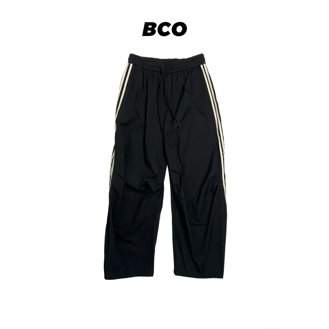 BCO小众衣服设计百搭韩系长裤休闲宽松阔腿百搭cleanfit工装裤