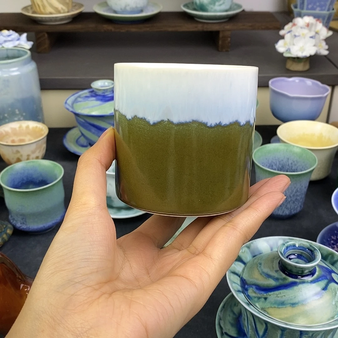 景德镇高温陶瓷手握杯33