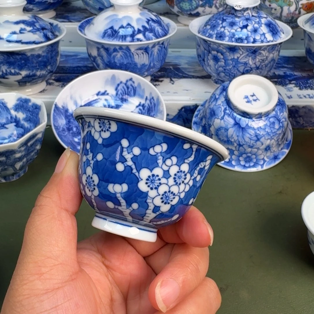 景德镇纯手绘茶具圆圆213