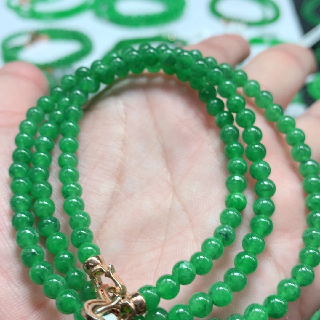 未镶嵌手链翡翠翡翠