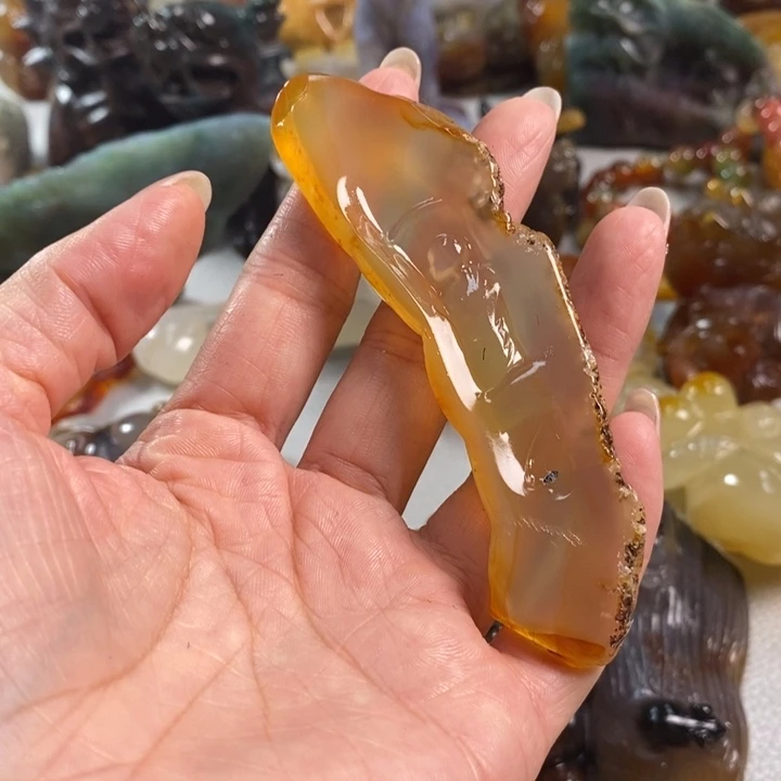 玛瑙/玉髓吊坠(不含链)未镶嵌