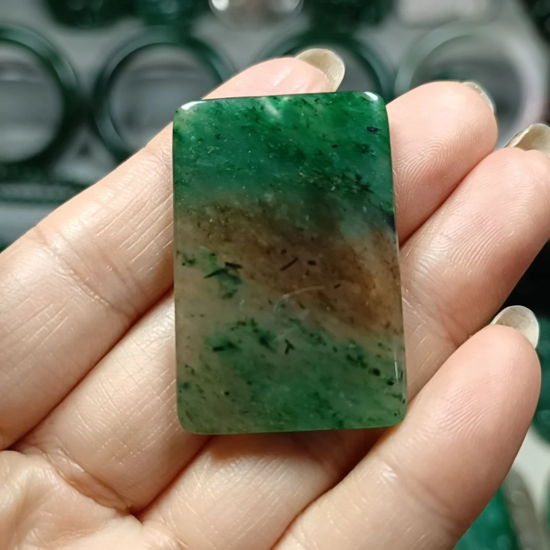 独山玉无事牌未镶嵌