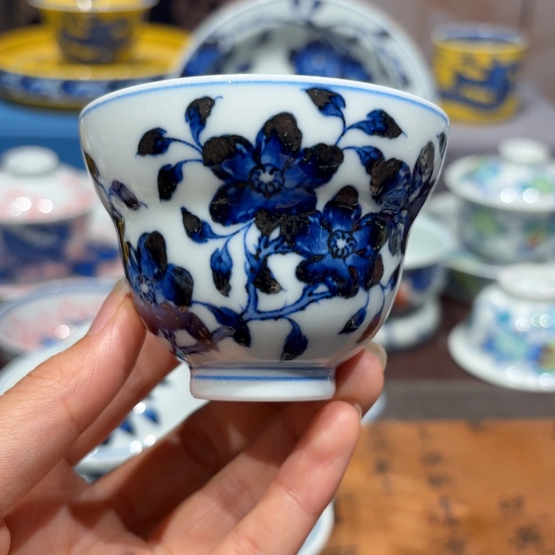 手工手绘陶瓷茶具