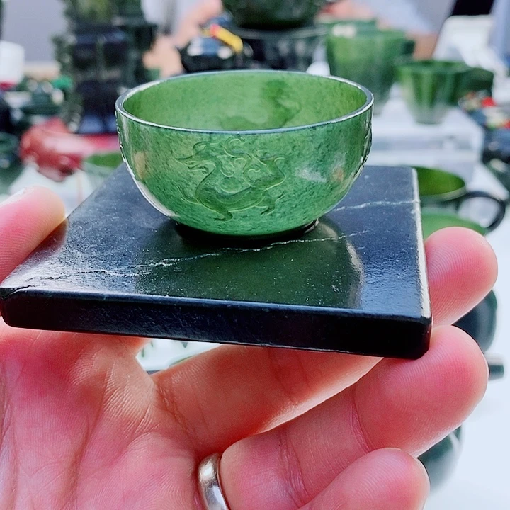 和田玉（青玉）未镶嵌把件
