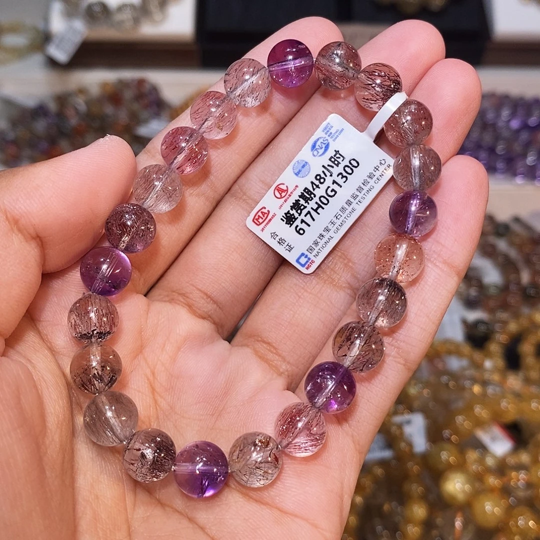 未镶嵌手链水晶仙女超七8mm