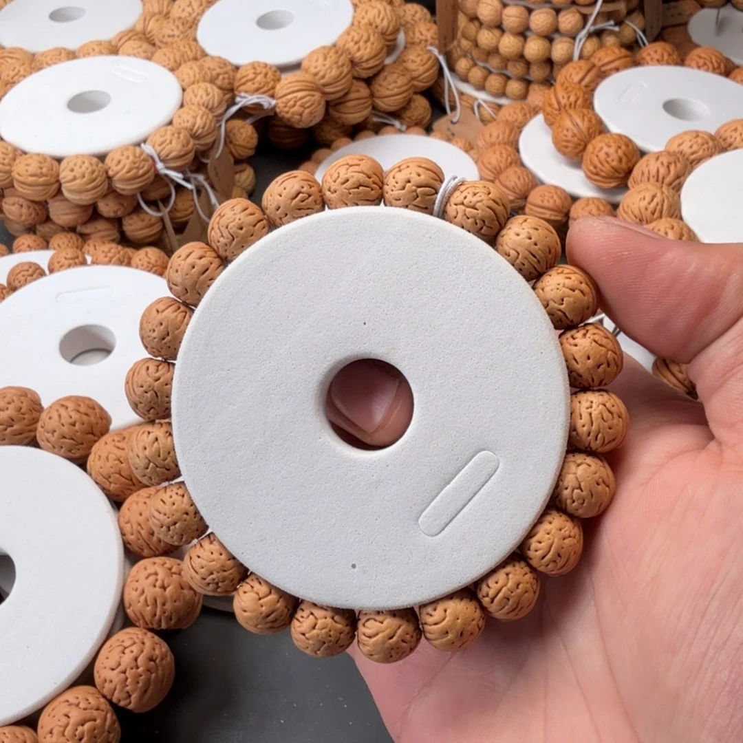 桃核手串11肉纹三道筋