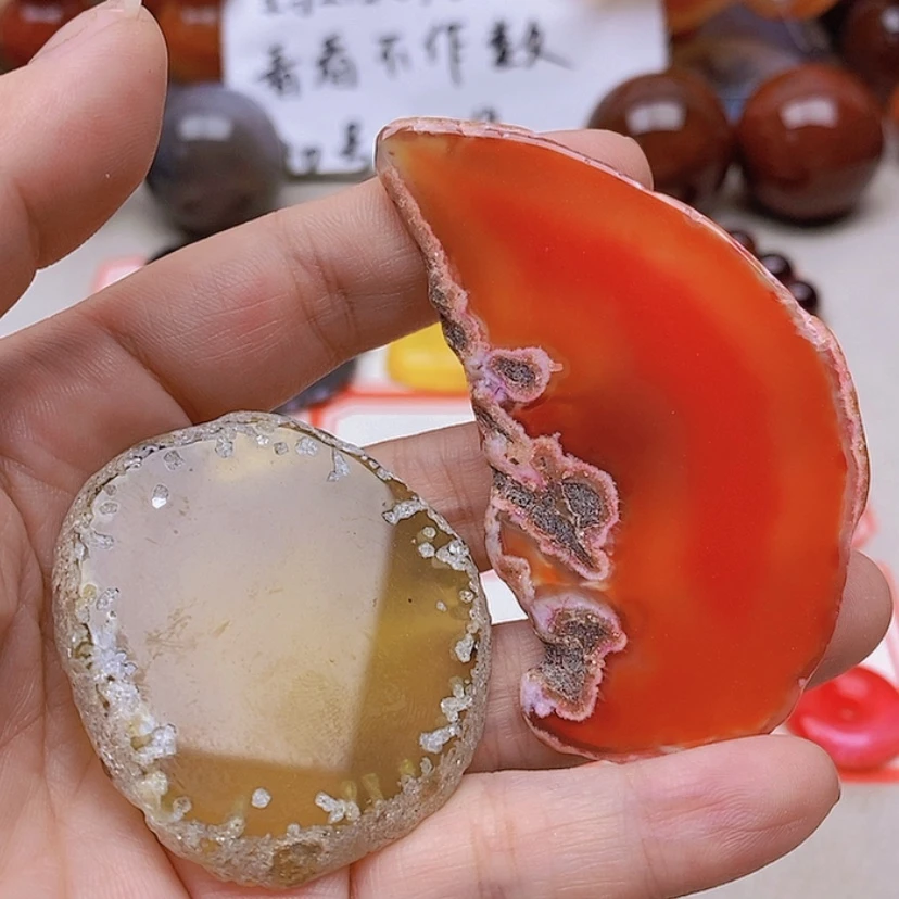 【闪购商品】未镶嵌玛瑙/玉髓珠宝半成品匊*姐