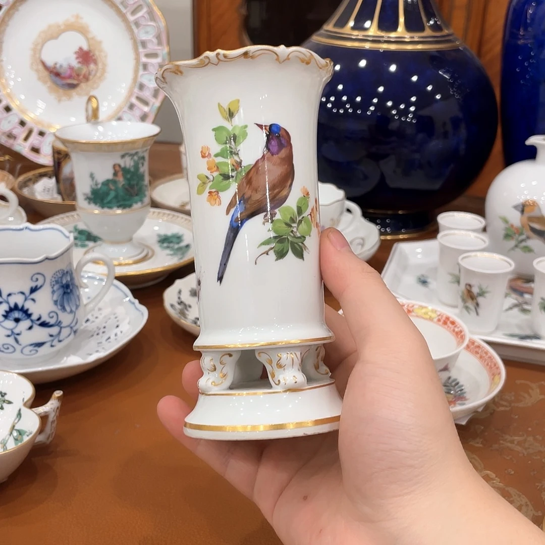 摆件中古一等鸟绘