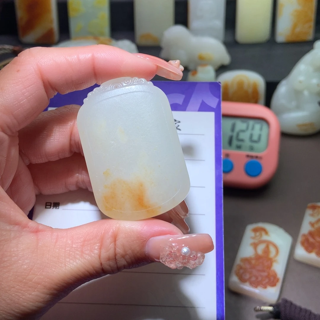 和田玉挂件未镶嵌兮*