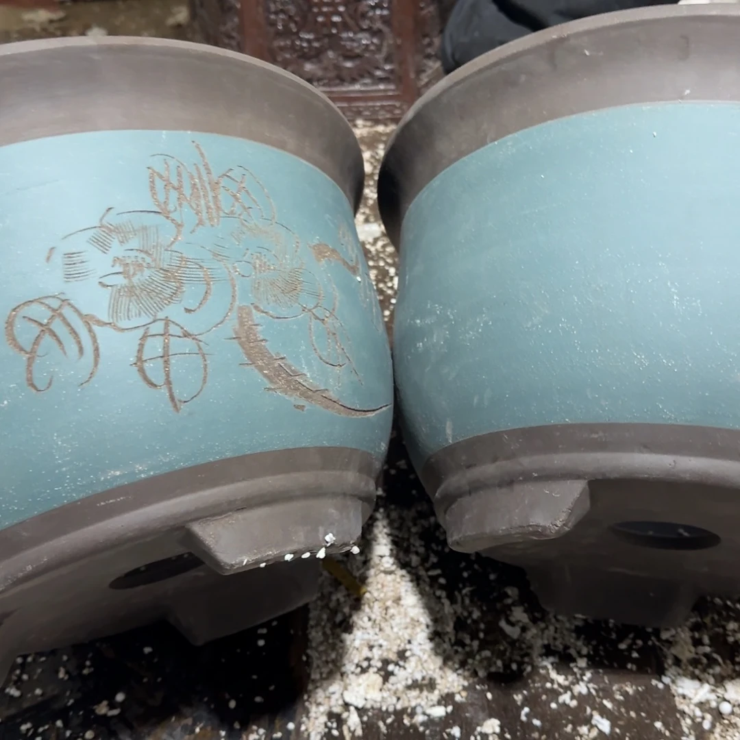 花盆紫砂口径23厘米