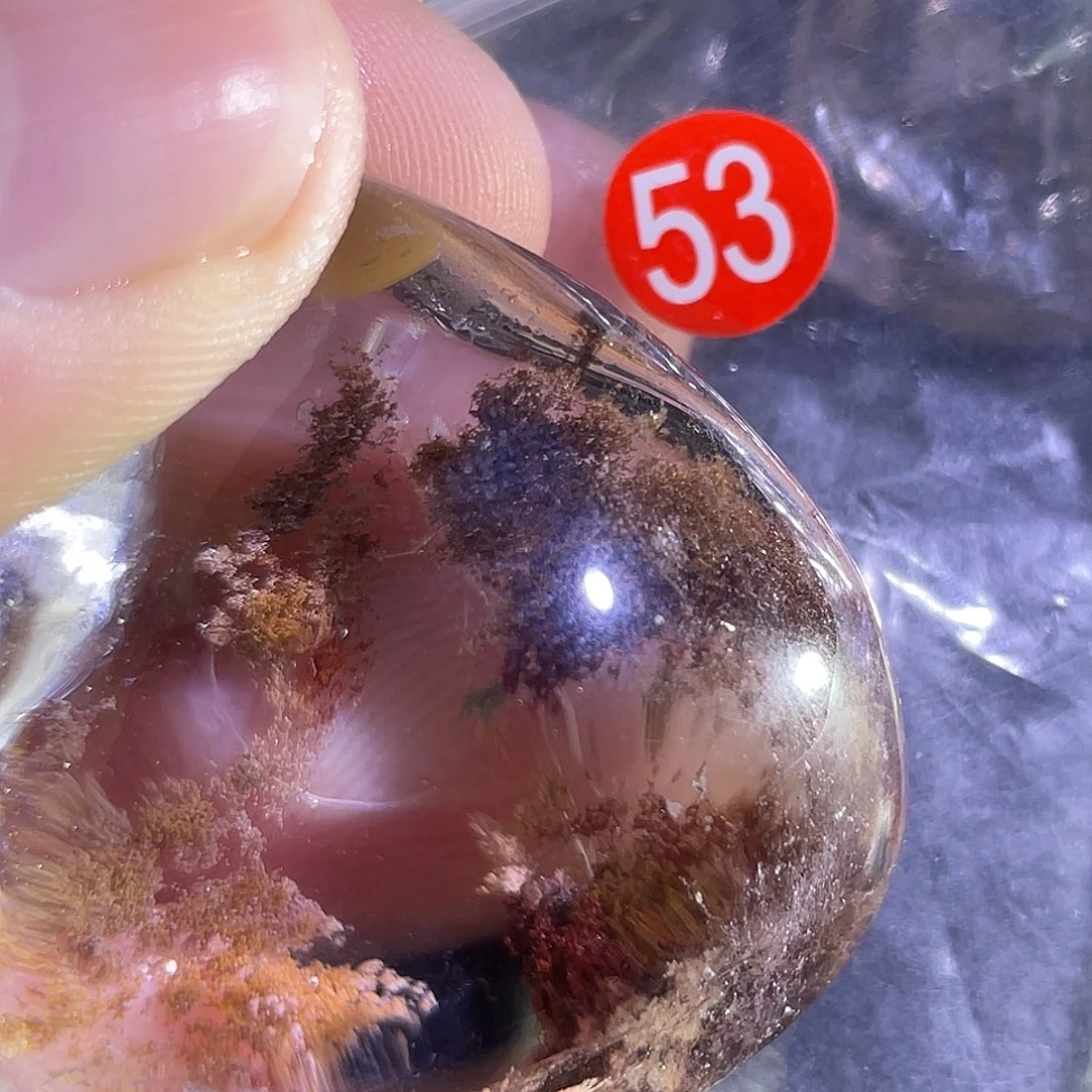 全***感未镶嵌发晶吊坠(赠链)