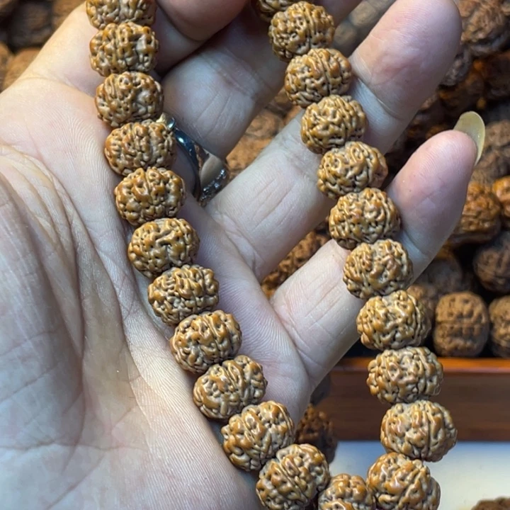 手串金刚菩提红方印梅花