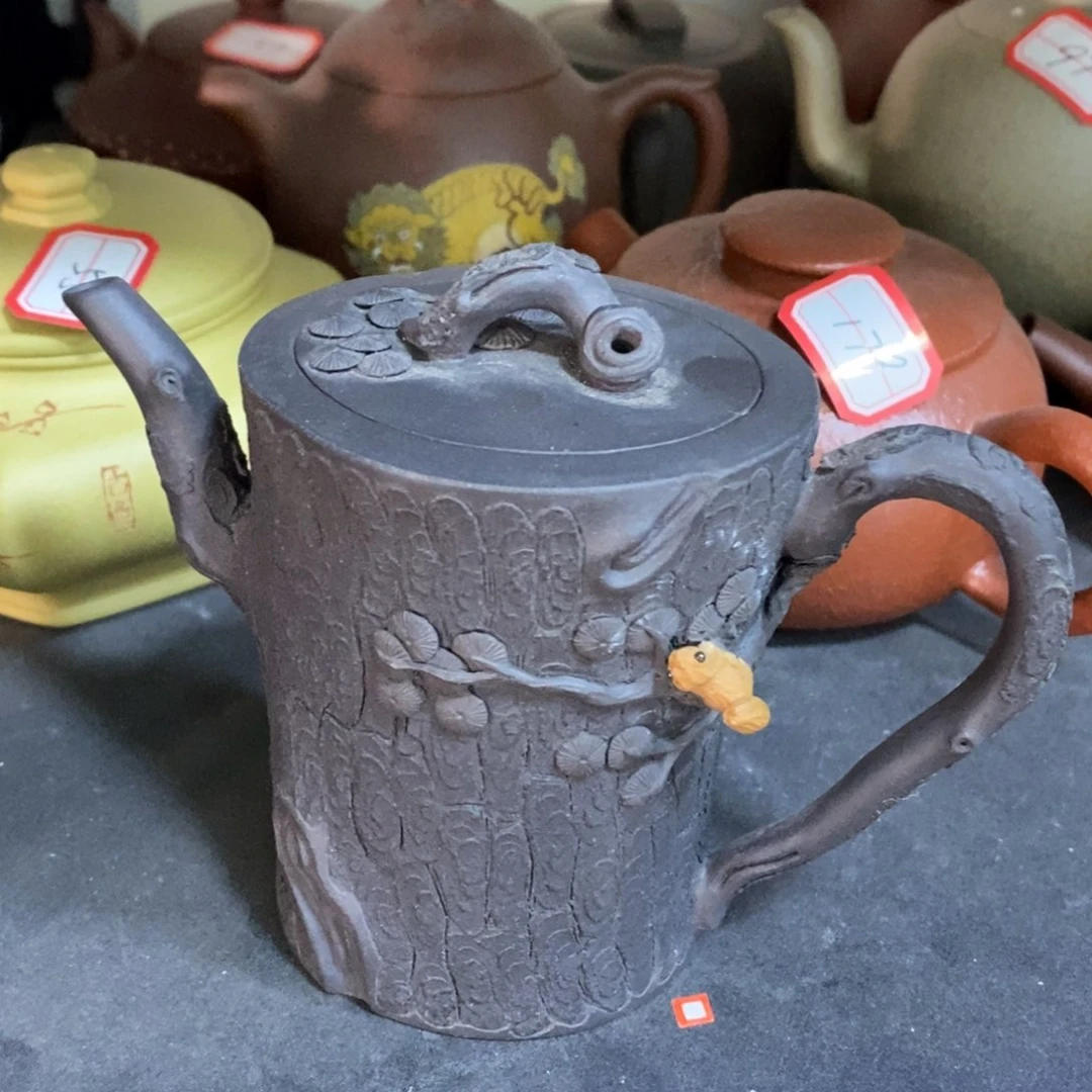 紫砂茶壶原矿手工225