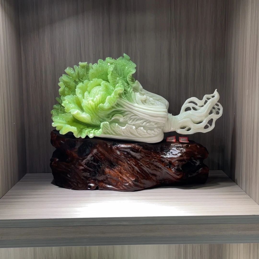 玉家居摆件佰财聚来滚滚来财