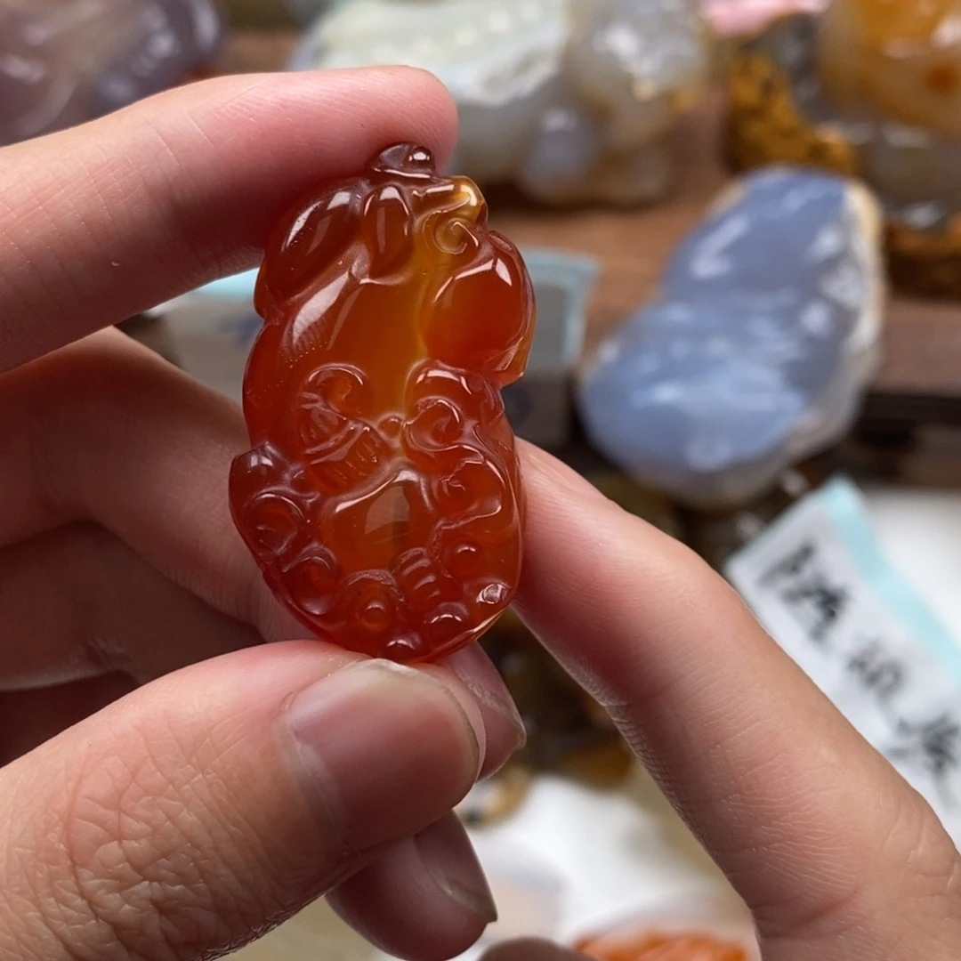 玛瑙/玉髓未镶嵌颈饰