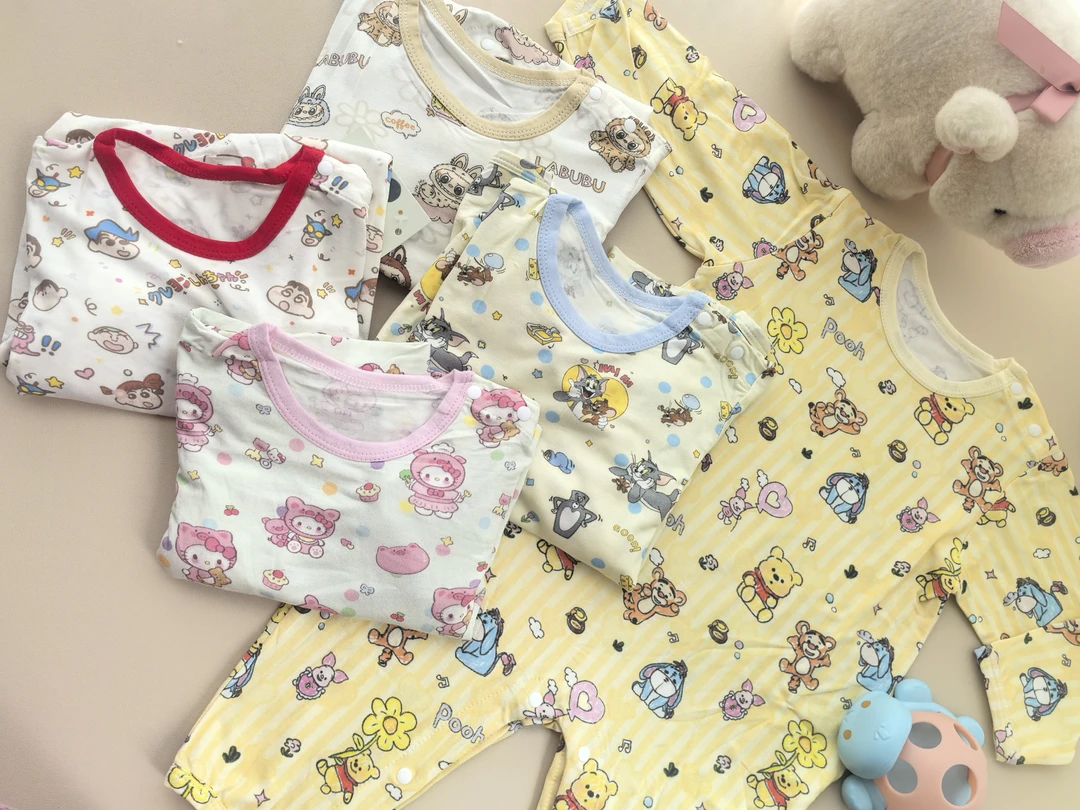 （莫代尔长爬）暖暖男宝kids莫代尔长爬服