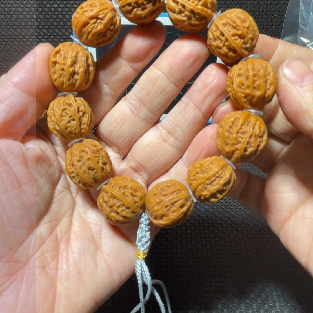 文玩核桃手串京八棱19