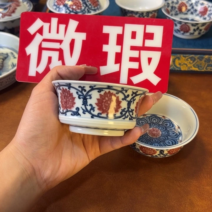 瓷片景德镇陶瓷手工手绘
