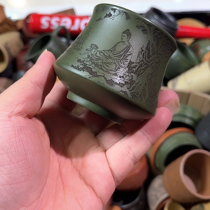 茶杯紫砂全手工紫砂主人杯