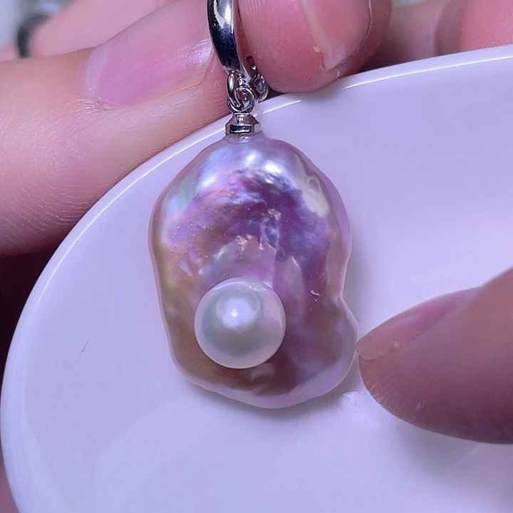 淡水珍珠合金颈饰39