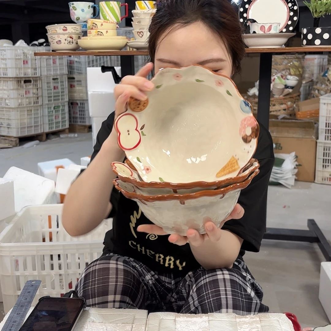 瓷微瑕陶瓷餐具釉下彩