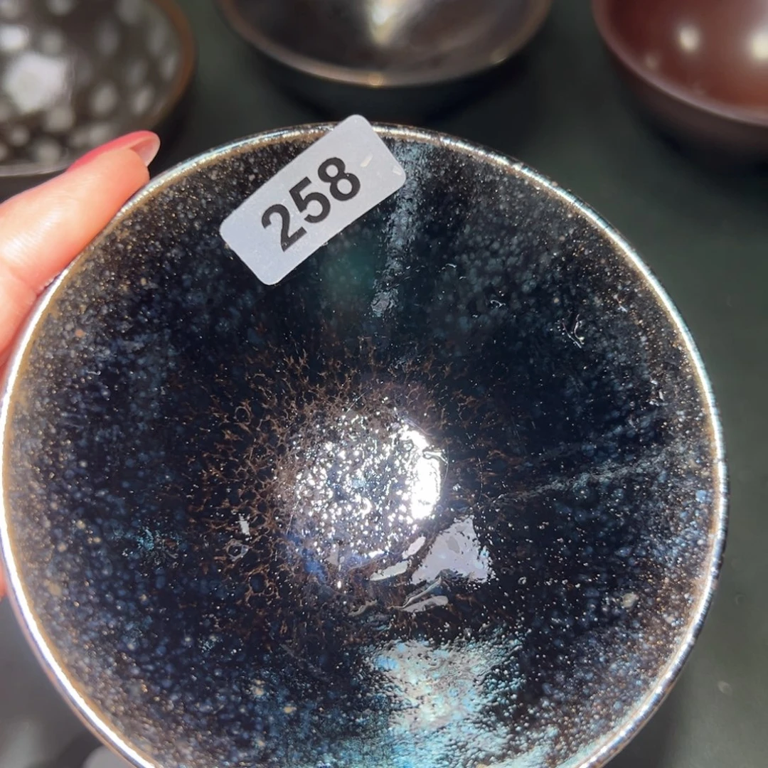 和***和茶盏全手工原矿原釉建盏