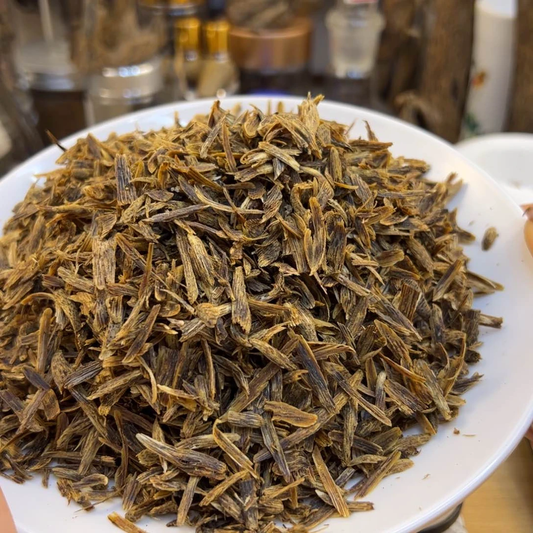 沉香木摆件浩*奇楠沉香黄棋沉水勾丝50克