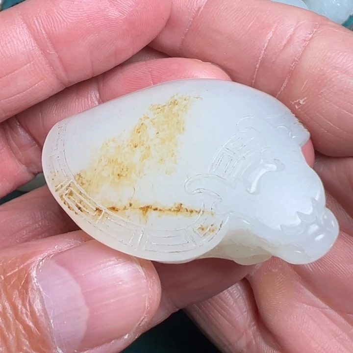 老***人和田玉未镶嵌挂件