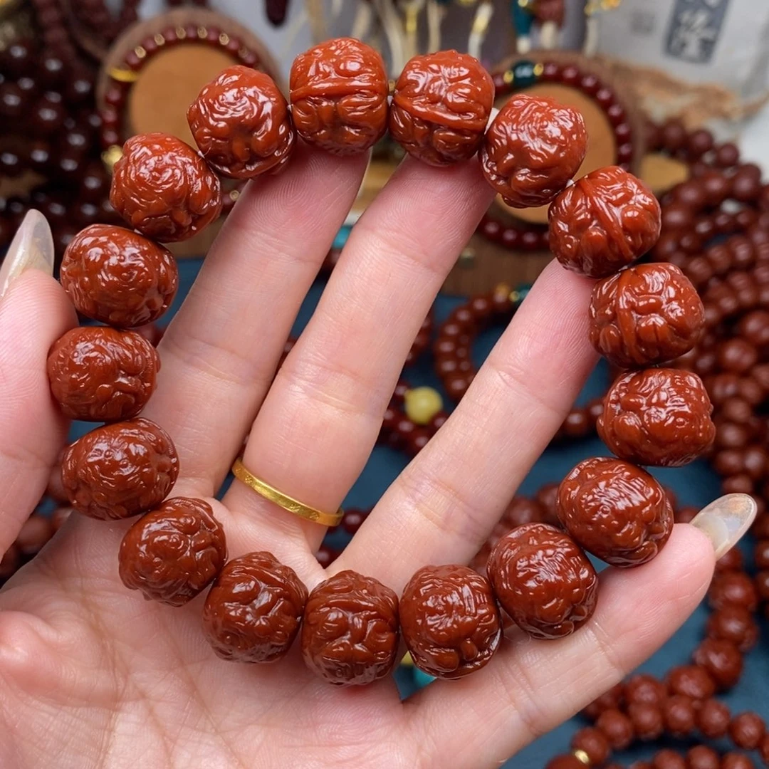 猴头核桃吊坠蟾王16