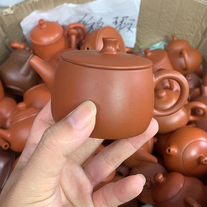 紫砂茶壶原矿朱泥茶具茶壶家用130