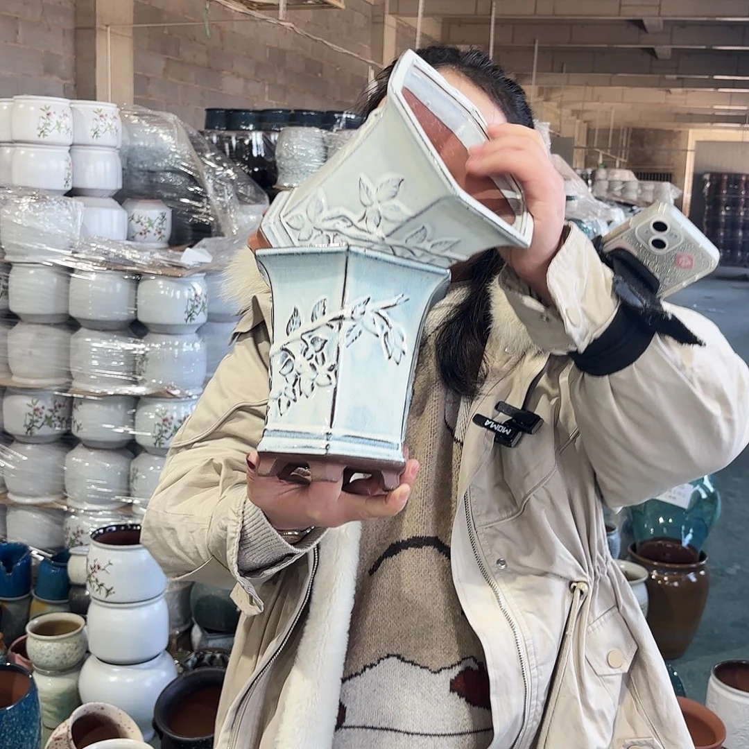 正品两个高20/17红陶