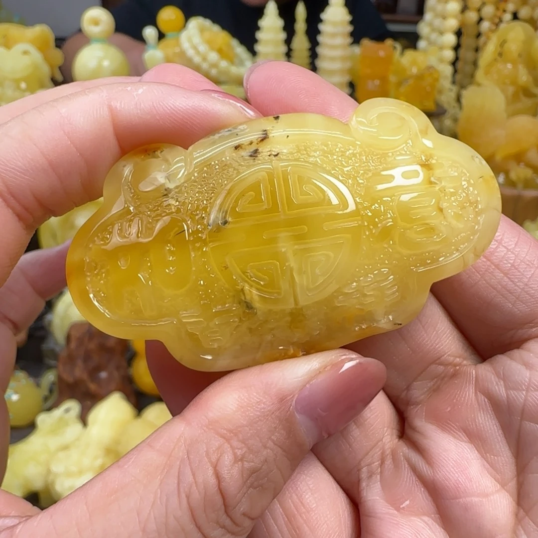 蜜蜡未镶嵌珠宝奇石微瑕