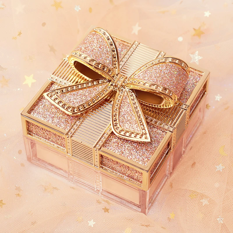 明明同款蝴蝶结空气定妆蜜粉(zb)