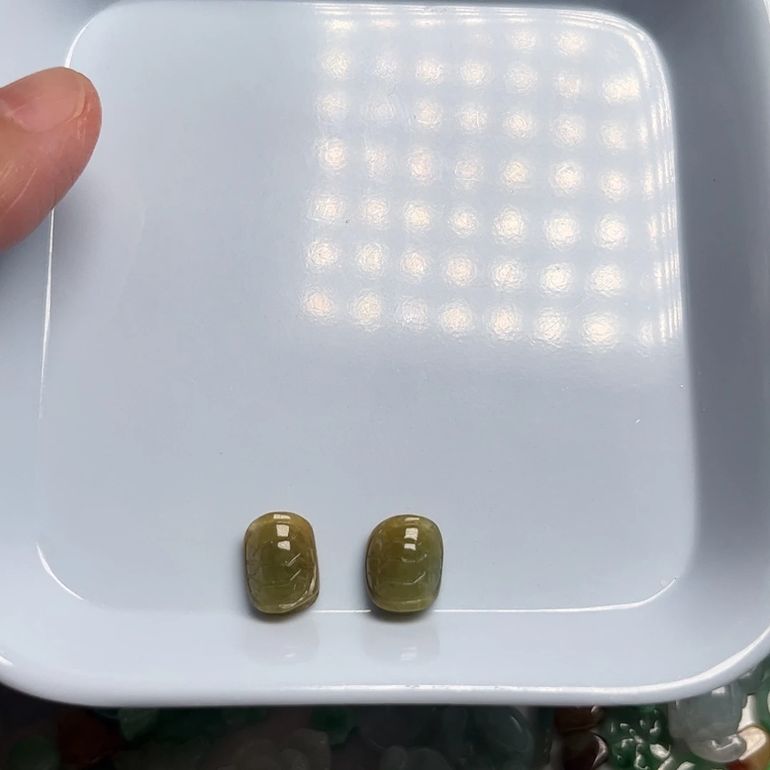 颈饰未镶嵌翡翠天然翡翠