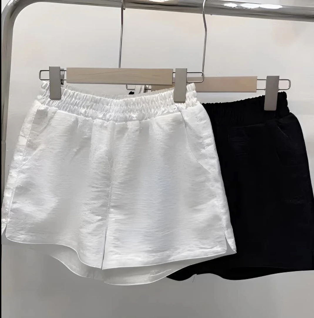 新款短裤 珠光面料显瘦百搭夏季