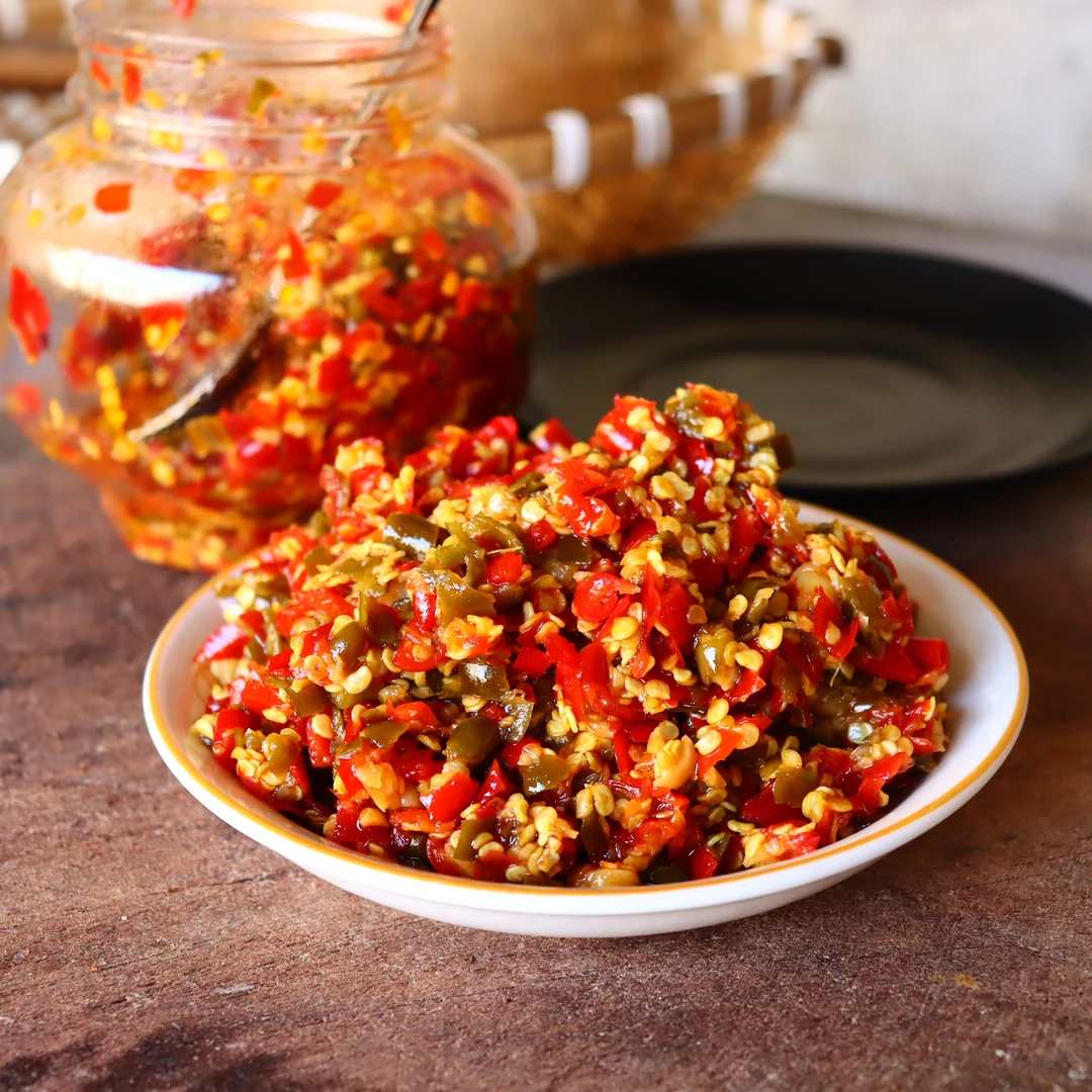 【湘水】湖南邵阳乡村农家茶油剁椒/