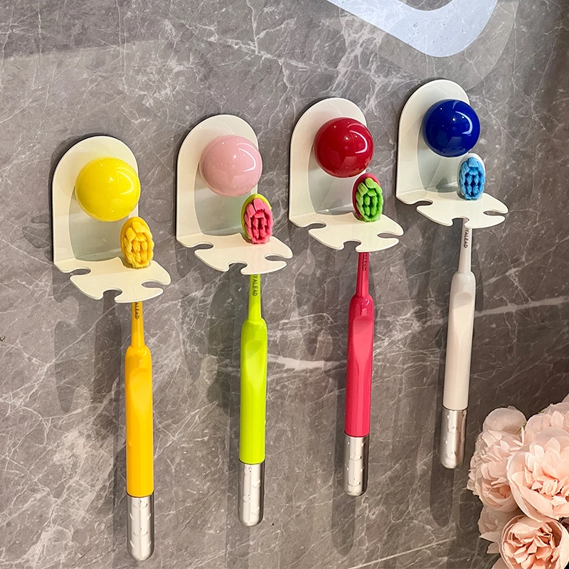 牙刷架免打孔壁挂式卫生间浴室2025新款电动牙刷收纳牙具置物架