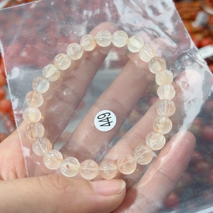 南红玛瑙手串未镶嵌