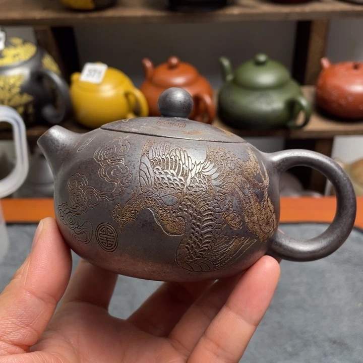 紫砂茶壶紫砂微瑕