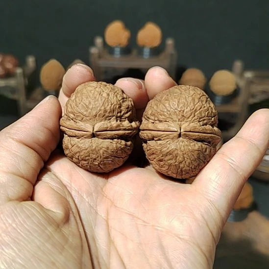 文玩核桃把件福利蛇皮球37尺